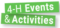 4-H Events and Activities Button
