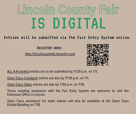 Lincoln County Fair Registration Entry System