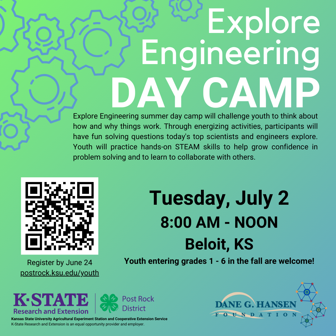 Explore Engineering Day Camp Flyer